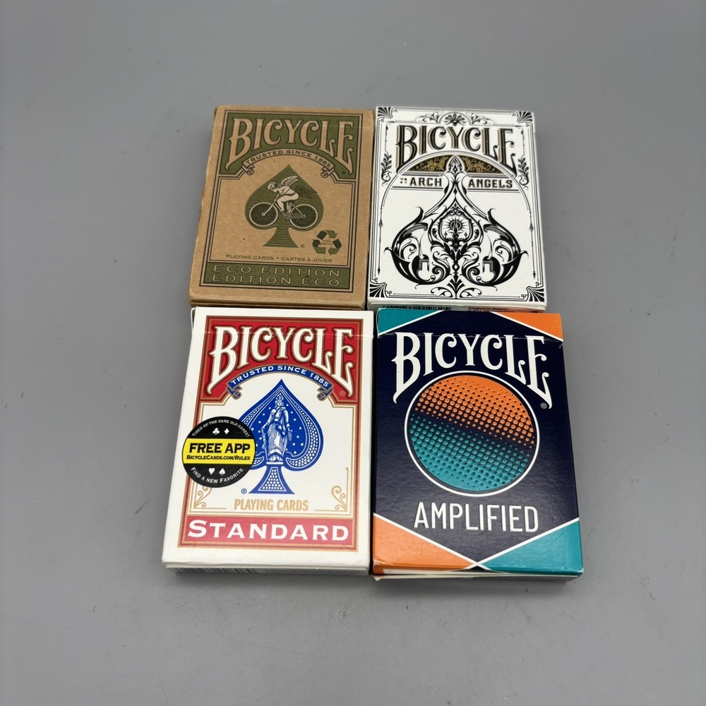 Bicycle Playing Cards Lot of 4